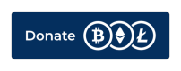Donate crypto (Bitcoin, Ethereum, …​)